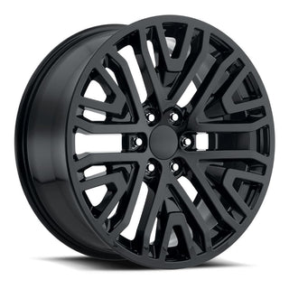 Factory Reproductions FR 93 Gloss Black 22x9 +28 6x139.7mm 78.1mm