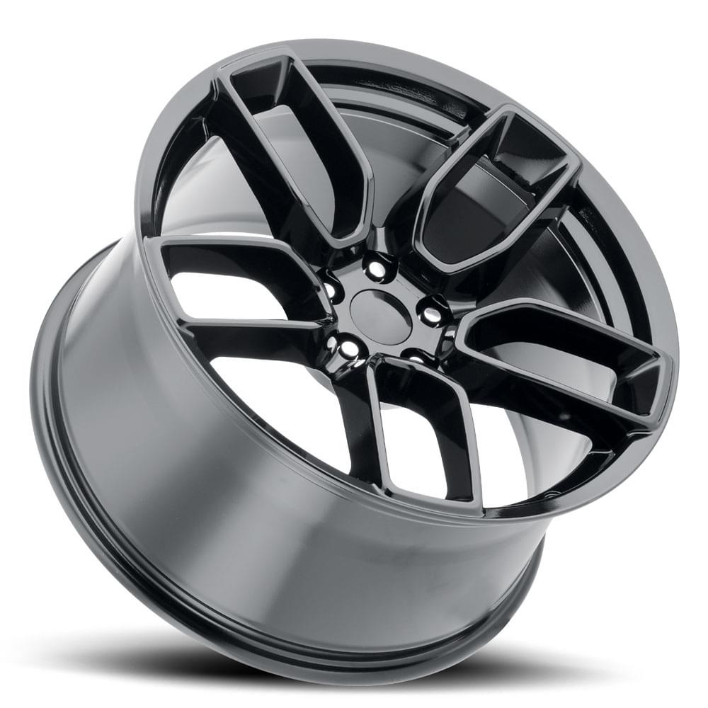 Factory Reproductions FR 74 Gloss Black 20x10.5 +22 5x115mm 71.5mm