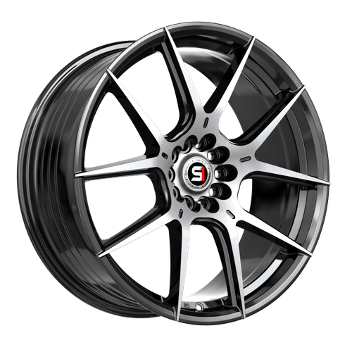 Spec-1 SP-71BM Gloss Black Machined 20x8.5 +38 5x114.3|5x120mm 73.1mm