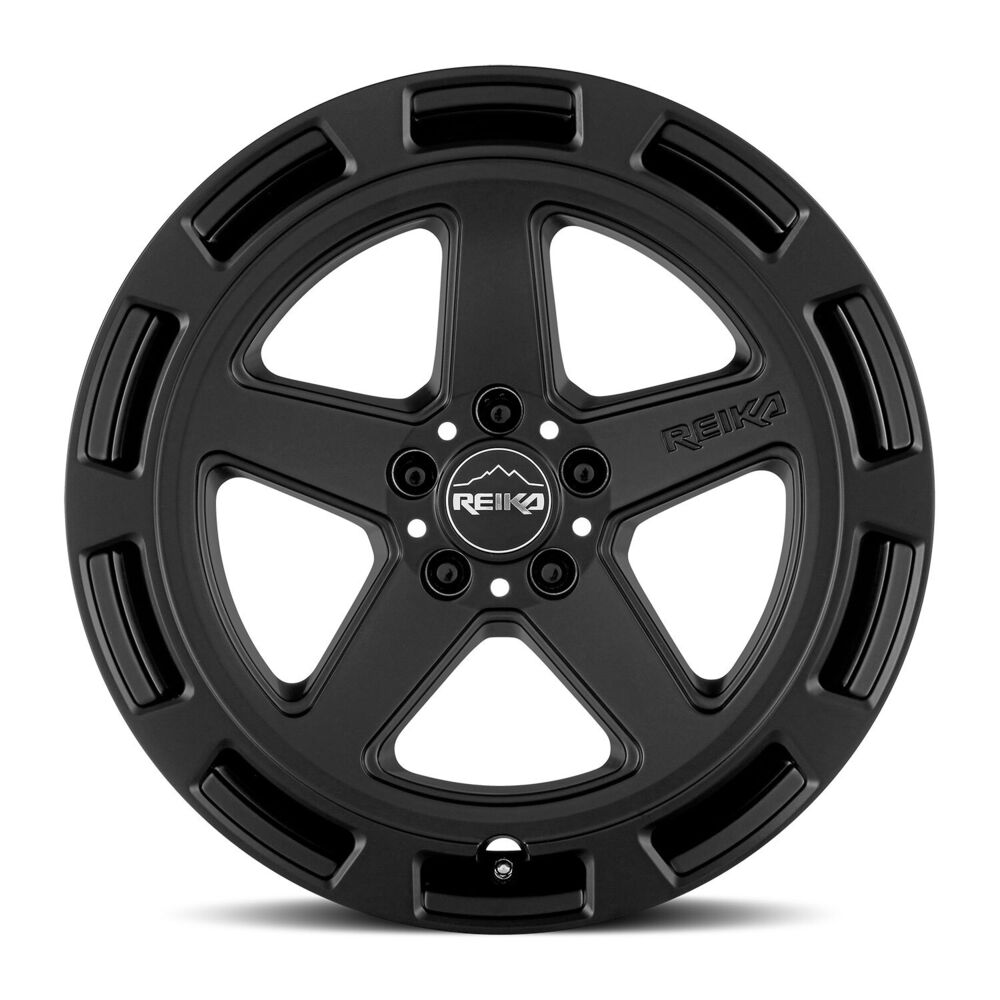 Reika R20 Satin Black 17x8 +38 5x114.3mm 65.1mm