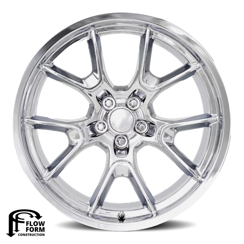 Factory Reproductions FR 66F Chrome 20x11 -2.5 5x115mm 71.5mm