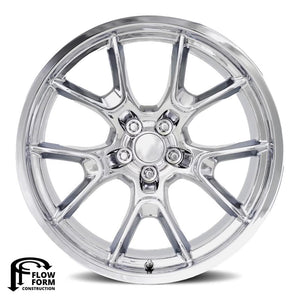 Factory Reproductions FR 66F Chrome 20x11 -2.5 5x115mm 71.5mm
