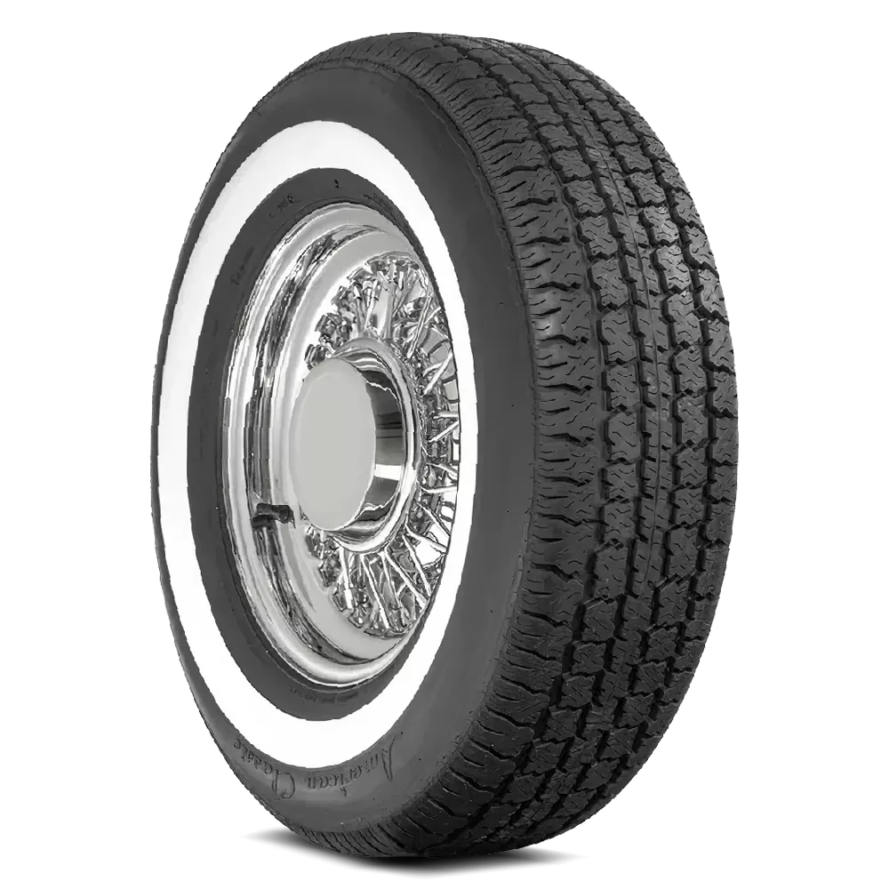 Coker American Classic Radial (1.3 INCH Whitewall) 215/75R15 - Wheelwiz