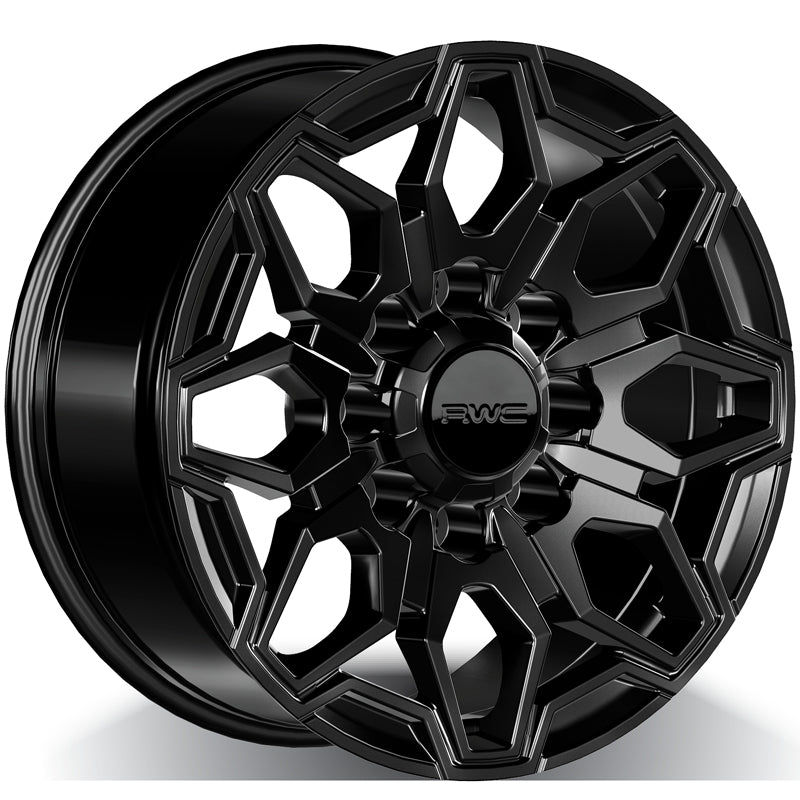 RWC 807 Satin Black 20x9 +18 8x165.1mm 121.3mm