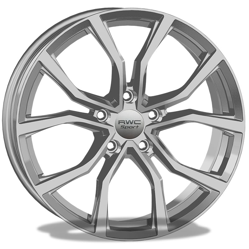 RWC 80 Silver 17x7 +35 5x114.3mm 60.1mm