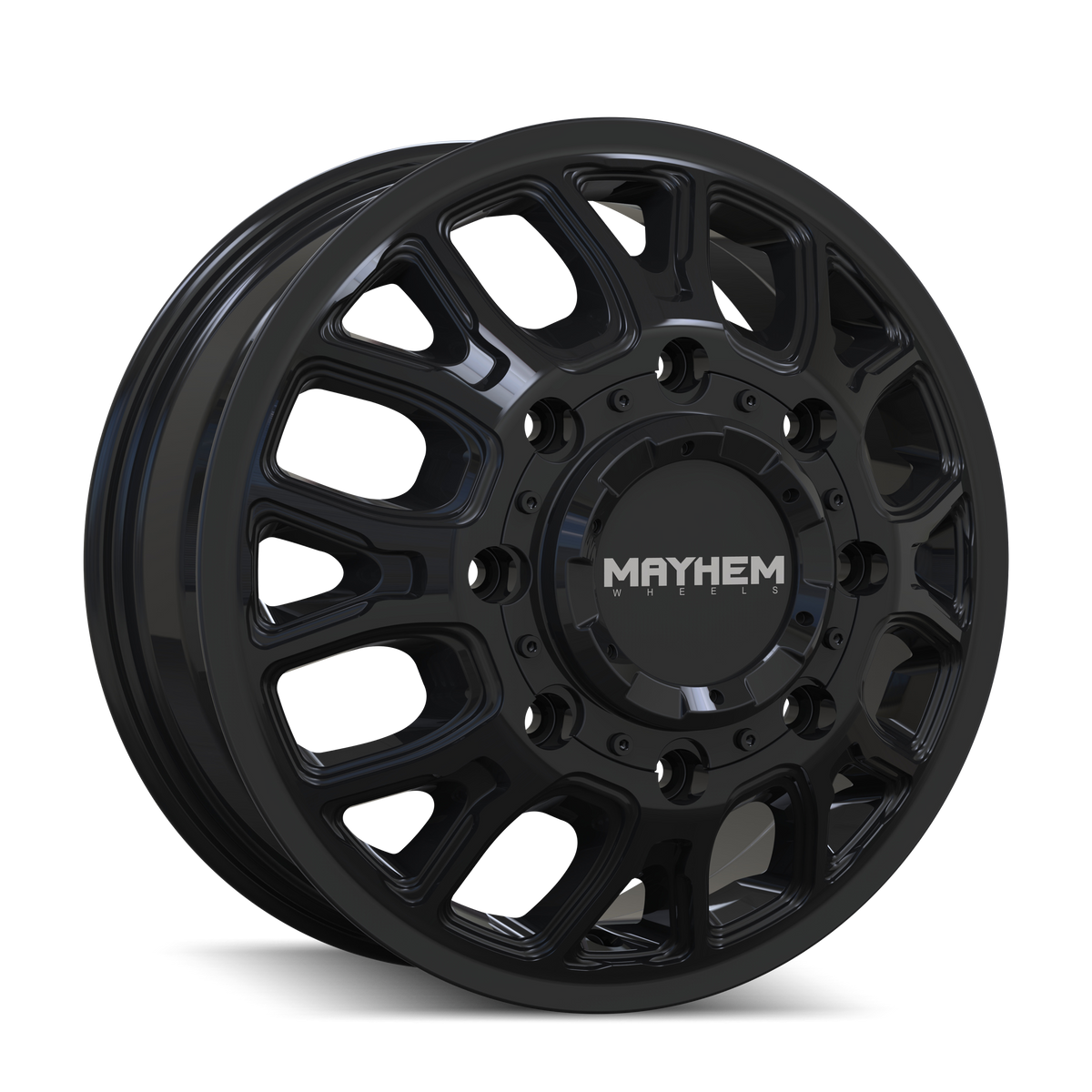 Mayhem COGENT DUALLY Gloss black 17x6.5 +125 8x200mm 142mm
