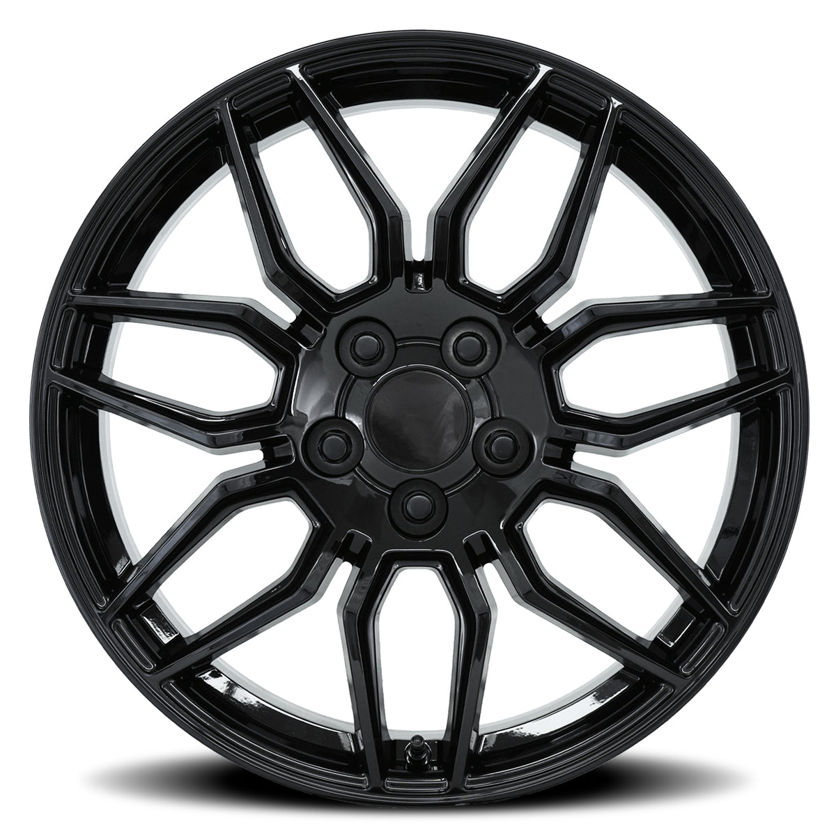 Factory Reproductions FR 401 Gloss Black 19x10 +40 5x120.65mm 70.3mm