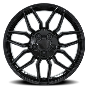Factory Reproductions FR 401 Gloss Black 19x10 +40 5x120.65mm 70.3mm