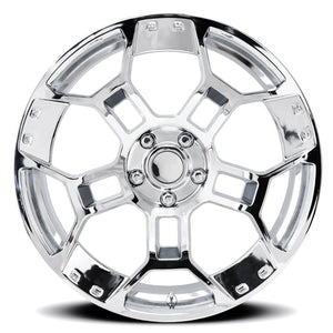 Factory Reproductions FR 701F Chrome 19x11 +50 5x114.3mm 70.5mm