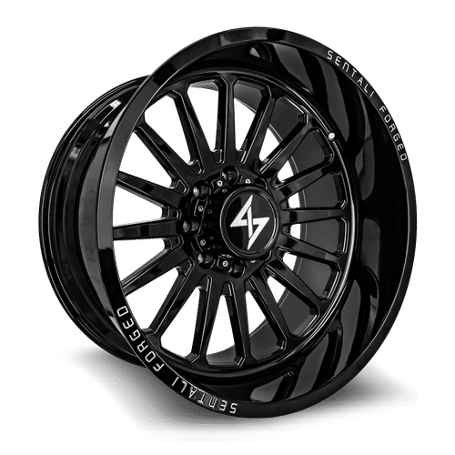 Sentali Forged SF2GB Gloss Black 30x16 -99 8x180mm 124.3mm
