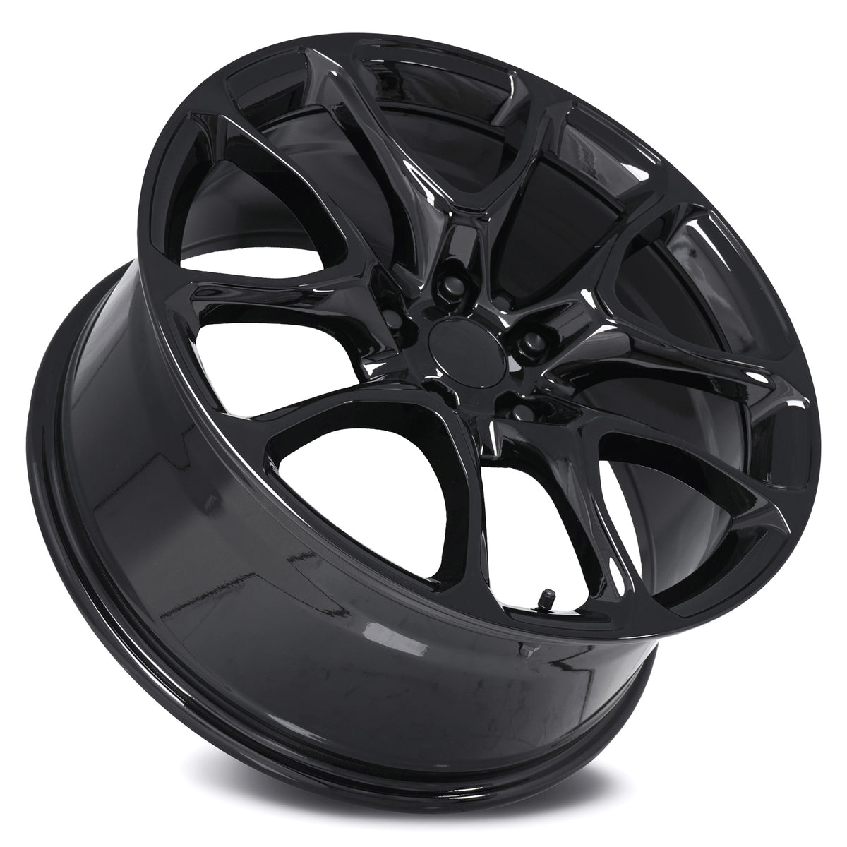 Factory Reproductions FR 551F Gloss Black 20x9 +35 5x127mm 71.5mm