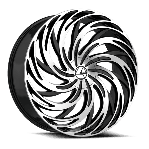 Azara AZA-531BM Gloss Black Machined 24x9 +22 6x135|6x139.7mm 87.1mm
