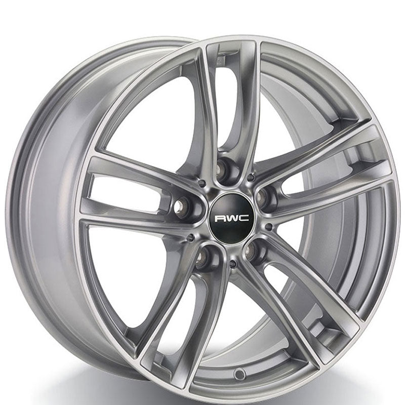 RWC 83 Silver 17x8 +30 5x120mm 72.6mm - Wheelwiz