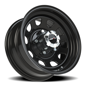 Vision Wheel 84H Gloss Black 15x7 -6 5x139.7mm 108mm - Wheelwiz