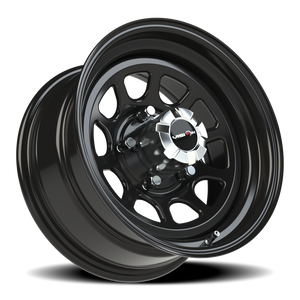 Vision Wheel 84H Gloss Black 16x8 -12 5x139.7mm 108mm - Wheelwiz