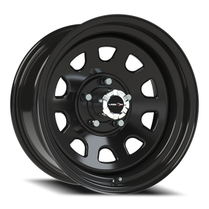 Vision Wheel 84H Gloss Black 17x8 -12 5x127mm 83mm - Wheelwiz