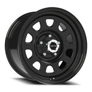 Vision Wheel 84H Gloss Black 17x9 -12 5x127mm 83mm - Wheelwiz