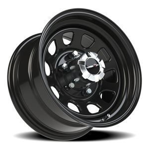 Vision Wheel 84H Gloss Black 15x8 -19 6x139.7mm 108mm - Wheelwiz