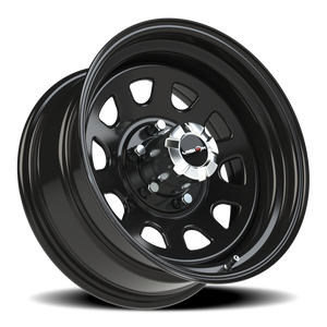 Vision Wheel 84H Gloss Black 17x8 -12 6x139.7mm 108mm - Wheelwiz