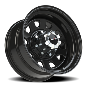 Vision Wheel 84H Gloss Black 17x9 -12 8x170mm 130.8mm - Wheelwiz
