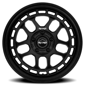 Reika R30 Satin Black 17x7 +15 5x100mm 65.1mm