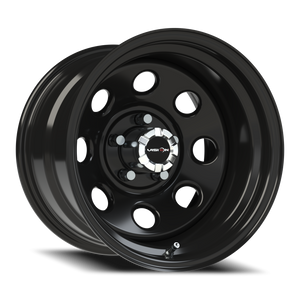 Vision Wheel 85H Gloss Black 15x10 -39 5x127mm 83mm - Wheelwiz