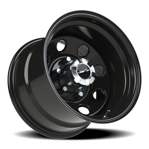 Vision Wheel 85H Gloss Black 15x10 -39 6x139.7mm 108mm - Wheelwiz