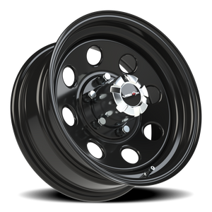 Vision Wheel 85H Gloss Black 16x7 0 6x139.7mm 108mm - Wheelwiz