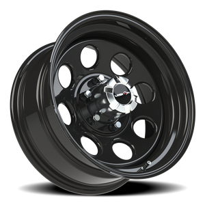 Vision Wheel 85H Gloss Black 17x8 -12 6x139.7mm 108mm - Wheelwiz