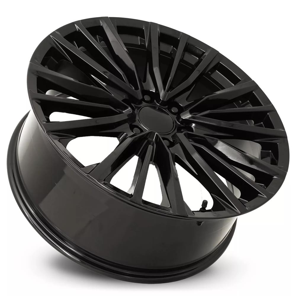 Factory Reproductions FR 205 Gloss Black 24x10 +31 6x139.7mm 78.1mm