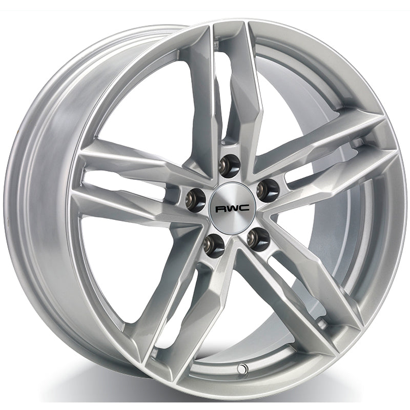 RWC 87 Silver 17x7.5 +32 5x112mm 66.45mm - Wheelwiz