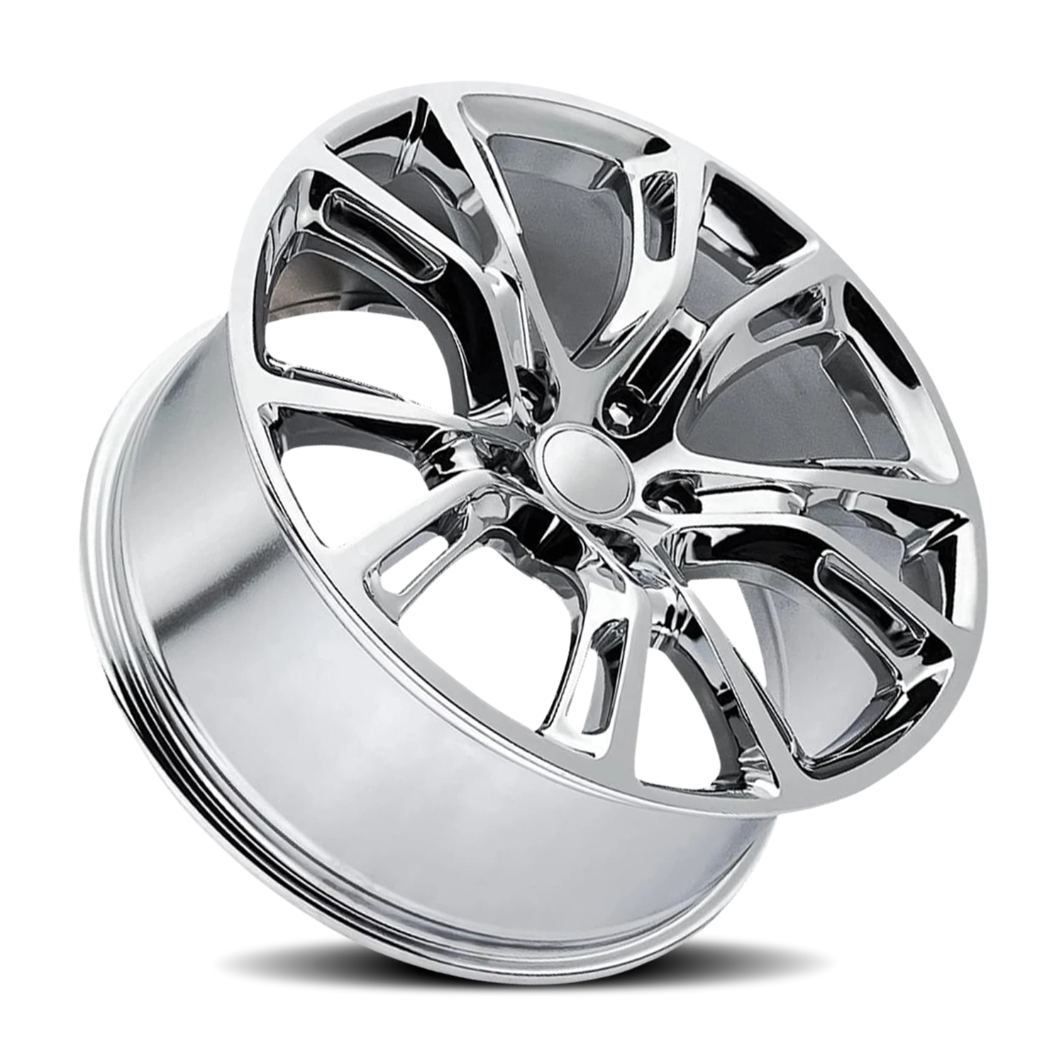 Factory Reproductions FR 88 Chrome 20x10 +50 5x127mm 71.5mm - Wheelwiz