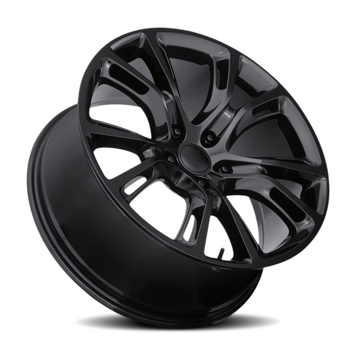 Factory Reproductions FR 88 Gloss Black 20x10 +50 5x127mm 71.5mm - Wheelwiz