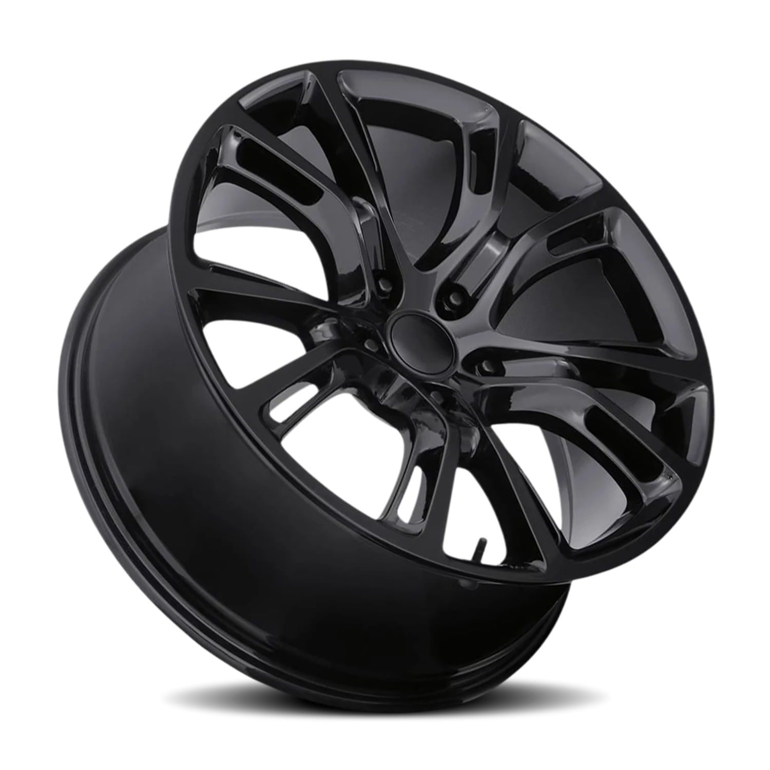 Factory Reproductions FR 88 Gloss Black 20x9 +34.7 5x127mm 71.5mm - Wheelwiz
