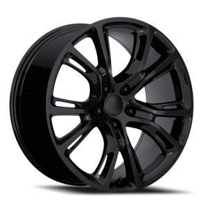 Factory Reproductions FR 88 Hyper Black 20x9 +34.7 5x127mm 71.5mm - Wheelwiz