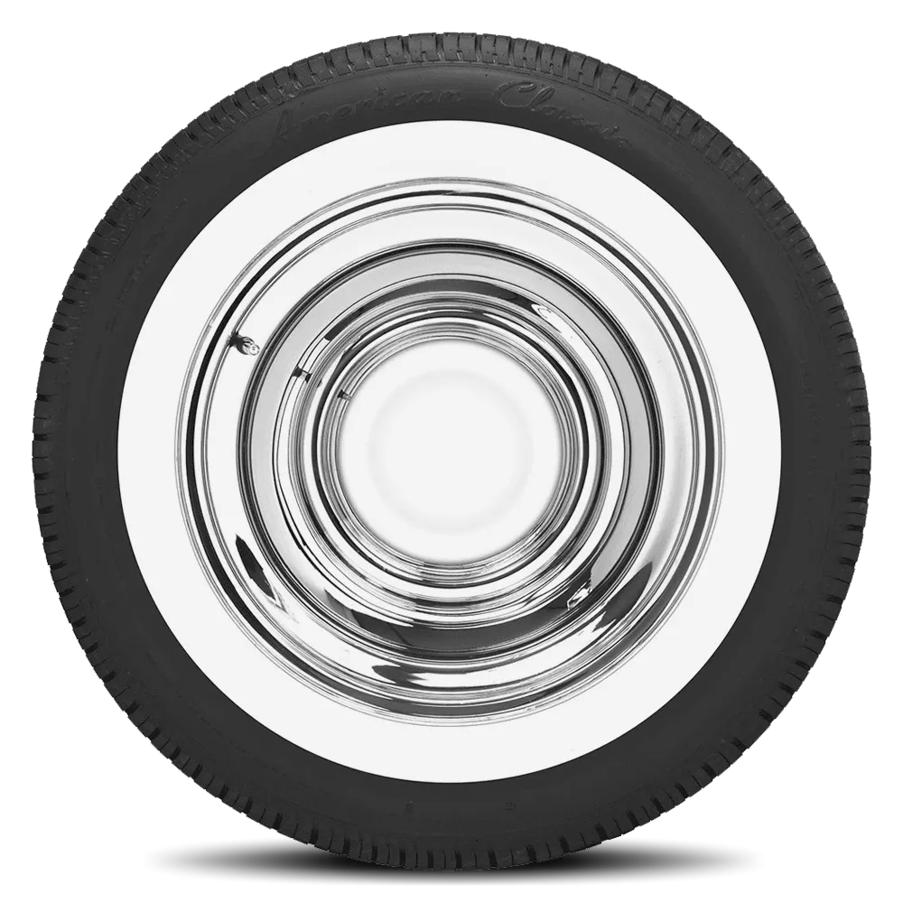 Coker American Classic Radial (1 1/2 INCH Whitewall) 205/55R16 - Wheelwiz