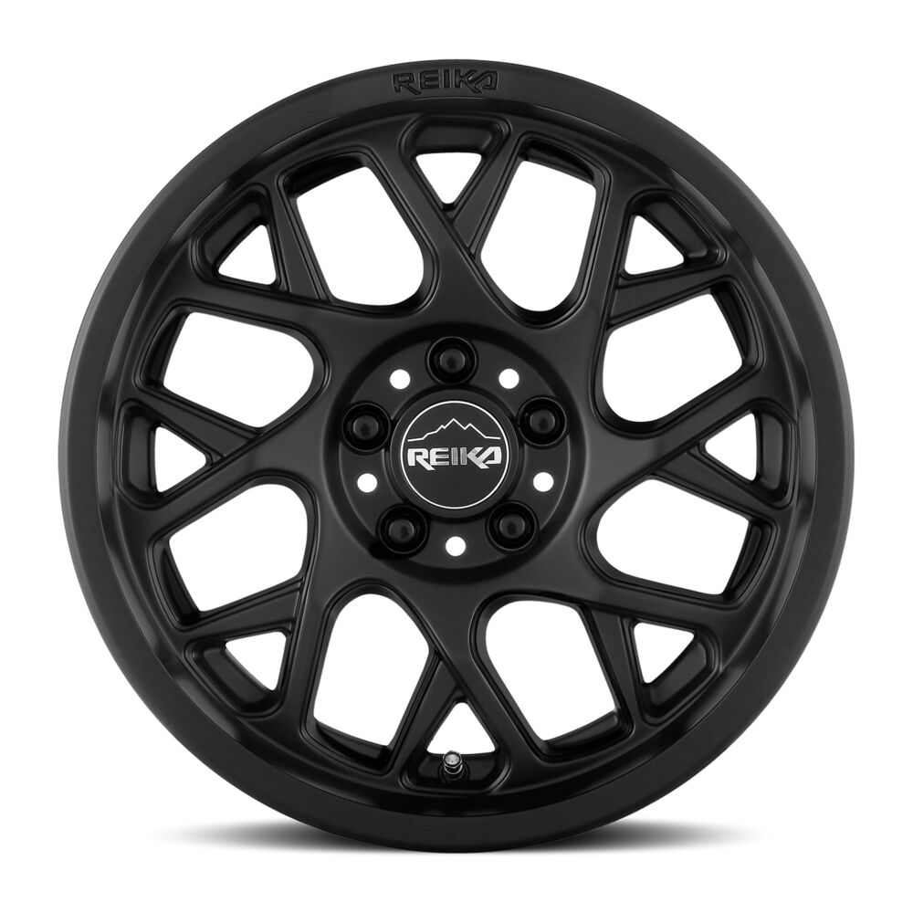 Reika R25 Satin Black 15x7 +15 5x100mm 56.1mm