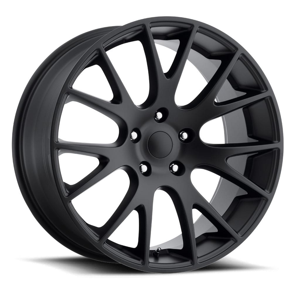 Factory Reproductions FR 70 Satin Black 20x9 +25.4 5x139.7mm 77.8mm