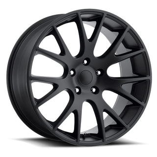 Factory Reproductions FR 70 Satin Black 22x10 +25.4 5x139.7mm 77.8mm