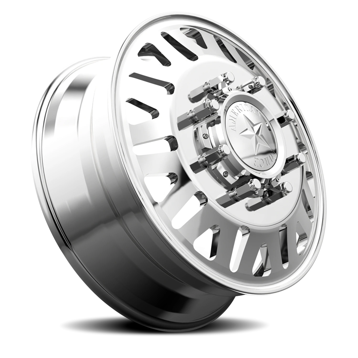 American Force 9 Liberty DBO Polished 19.5x6.75 -123 10x225mm 170mm - Wheelwiz
