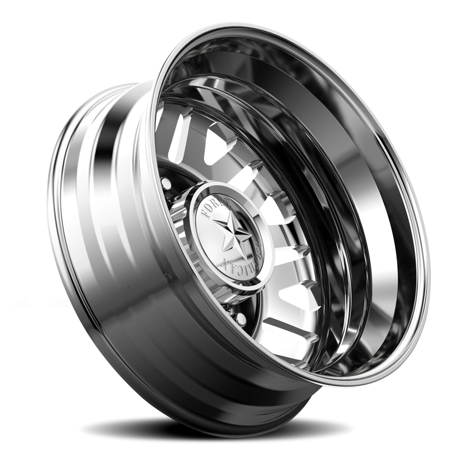 American Force 9 Liberty DBO Polished 19.5x6.75 -123 10x225mm 170mm - Wheelwiz