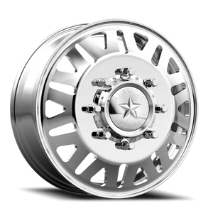 American Force 9 Liberty DBO Polished 19.5x6.75 +141 8x170mm 125mm - Wheelwiz