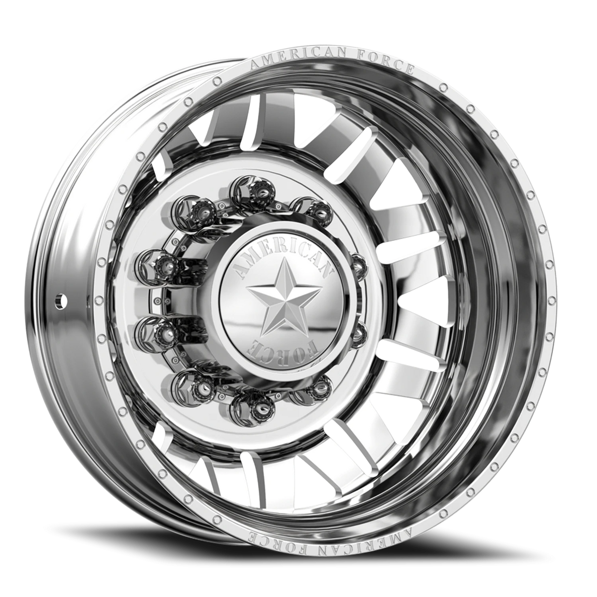 American Force 9 Liberty DRW Polished 26x8.25 -130 8x170mm 125mm - Wheelwiz