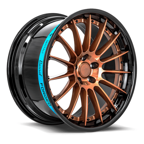Sentali Barrel Forged SB2 Gloss Black Lip / Gloss Bronze Centre 19x8.5 +35 5x112mm 66.6mm