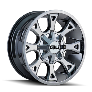 Cali Off-road ANARCHY Chrome 20x9 +18 8x165.1|8x170mm 130.8mm - WheelWiz