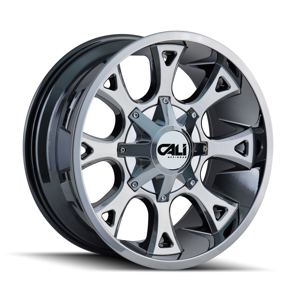 Cali Off-road ANARCHY Chrome 20x9 +18 6x135|6x139.7mm 106mm - WheelWiz