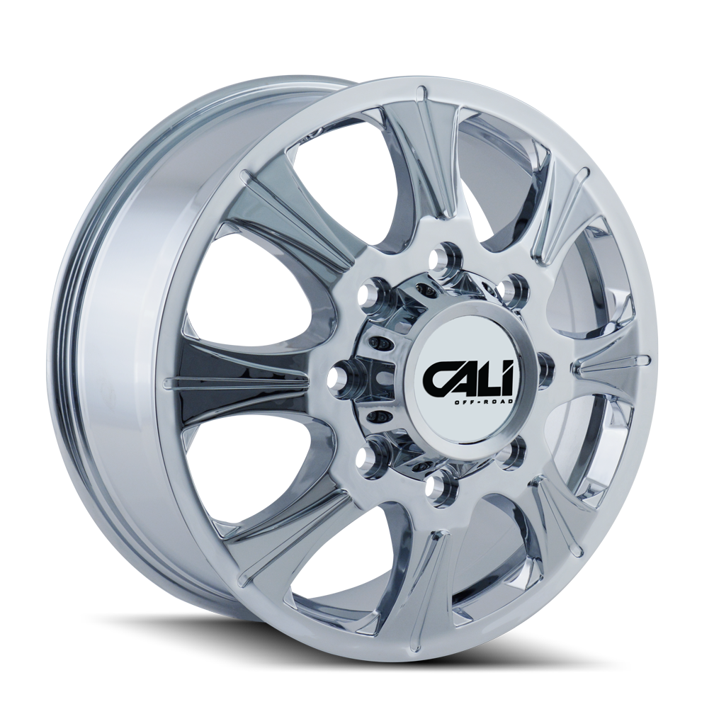 Cali Off-road BRUTAL Chrome 20x8.25 +127 8x210mm 154.2mm - WheelWiz