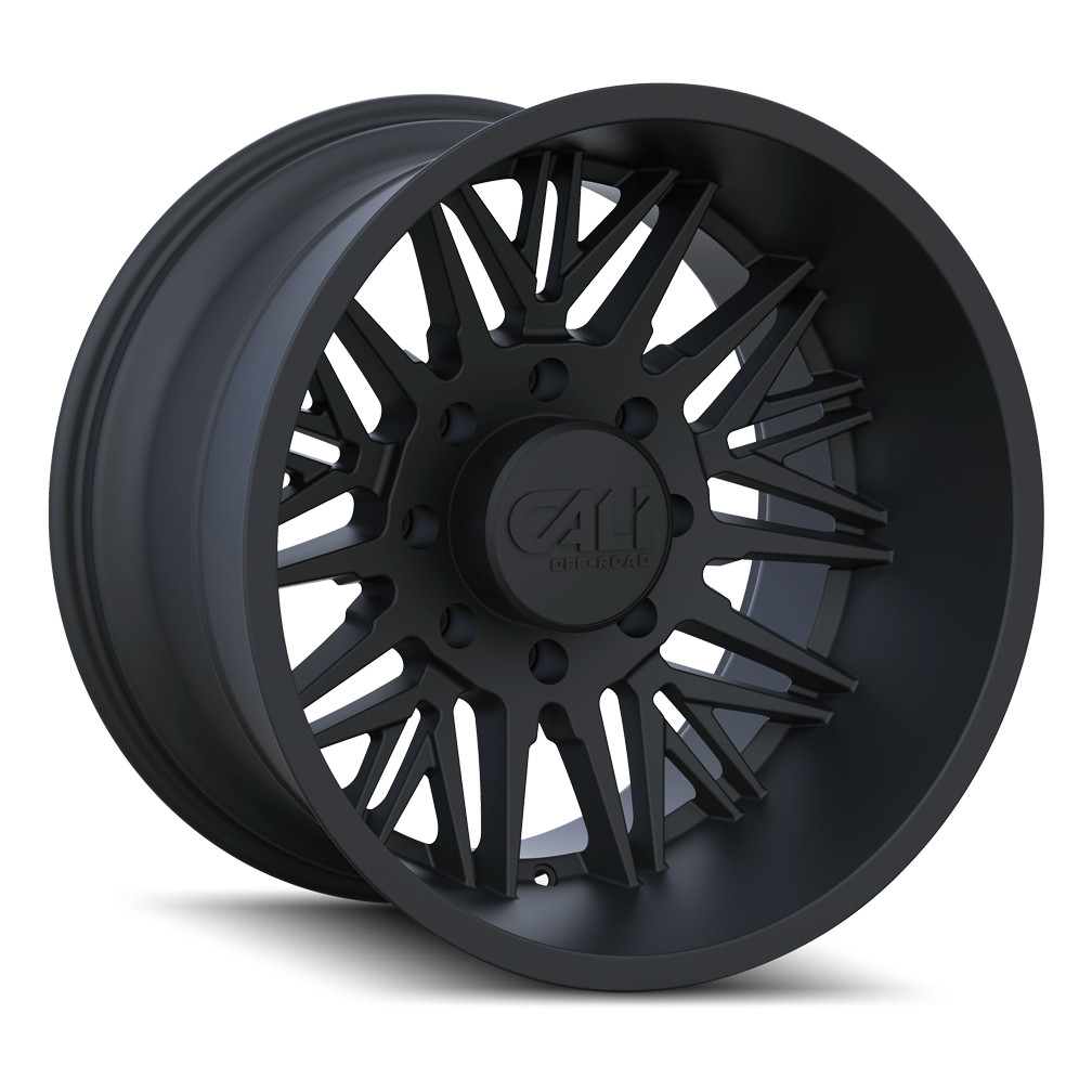 Cali Off-road RAWKON Matte black 20x12 -51 8x180mm 124.1mm - WheelWiz
