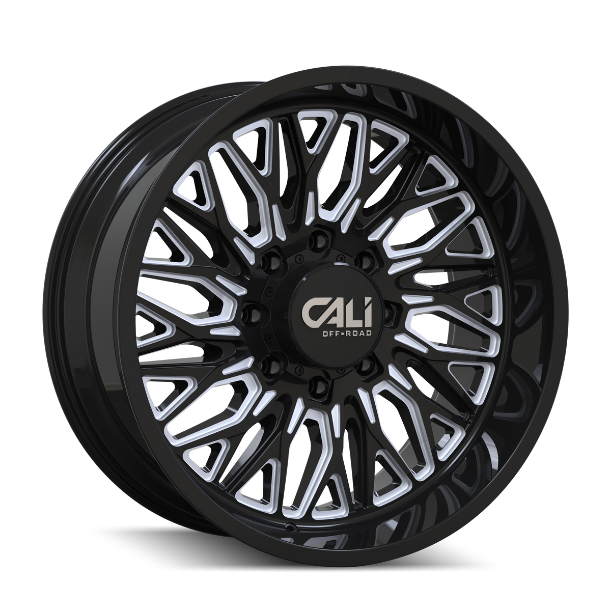 Cali Off-road CRUSHER Black milled 22x10 -19 6x139.7mm 106.1mm