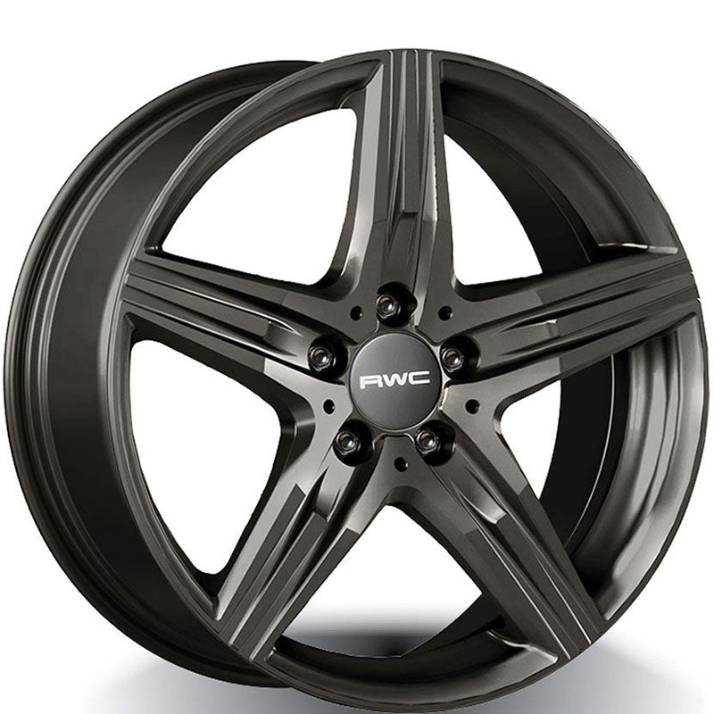 RWC 92 Anthracite 18x8 +45 5x112mm 66.6mm - Wheelwiz